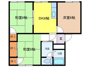 ロイヤルスクエアの物件間取画像